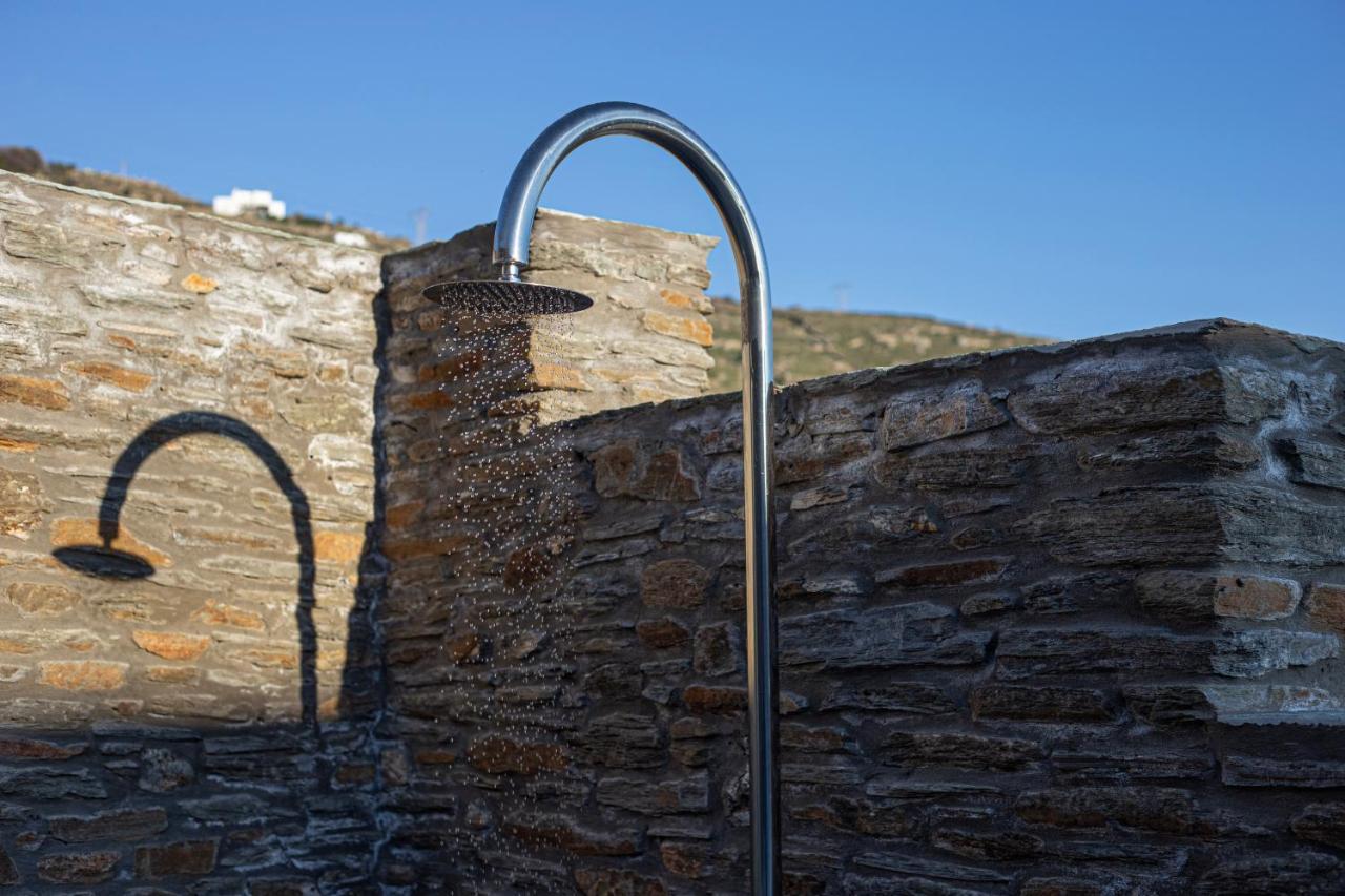 Acron Andros - Luxury Villa With Private Pool Korthio Exterior foto
